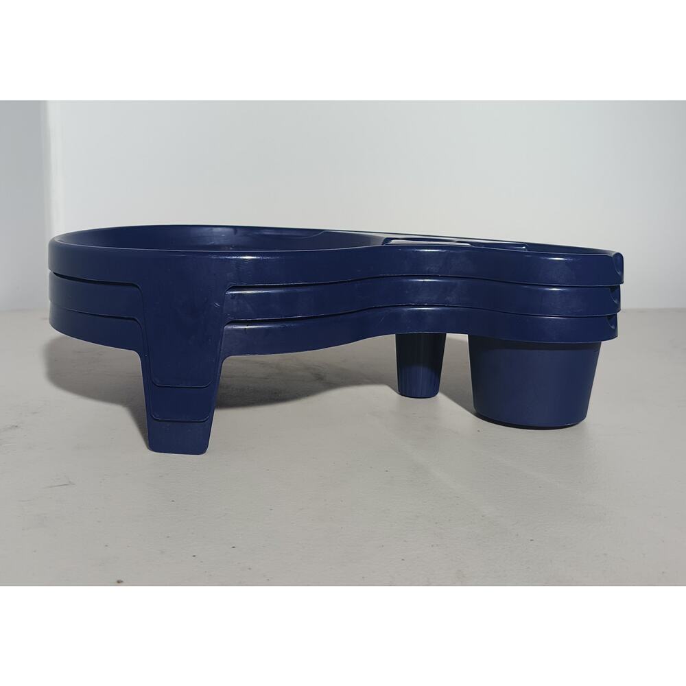 The Original Party Pal 3 Ergonomic Reusable All-In-One Food Trays BBQ Tailgate